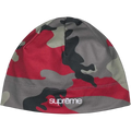 Supreme SS26 Base Layer Skull Cap Red Camo