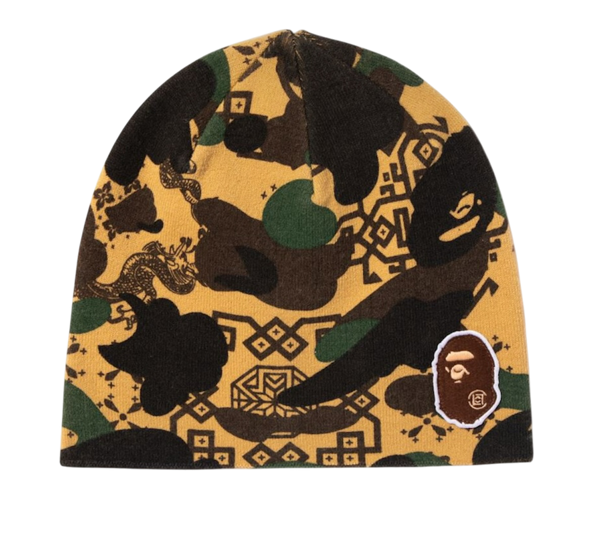 Bape X Clot 1st Camo Beanie