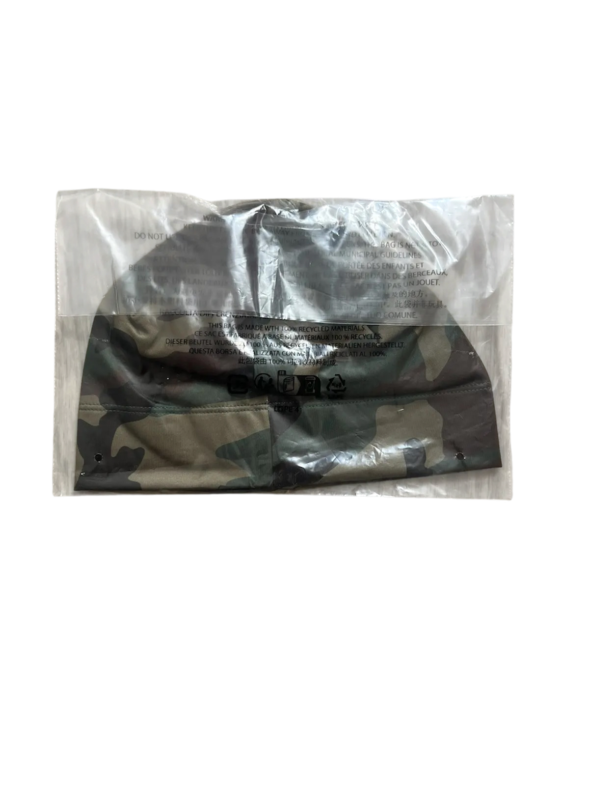Supreme SS26 Base Layer Skull Cap Camo
